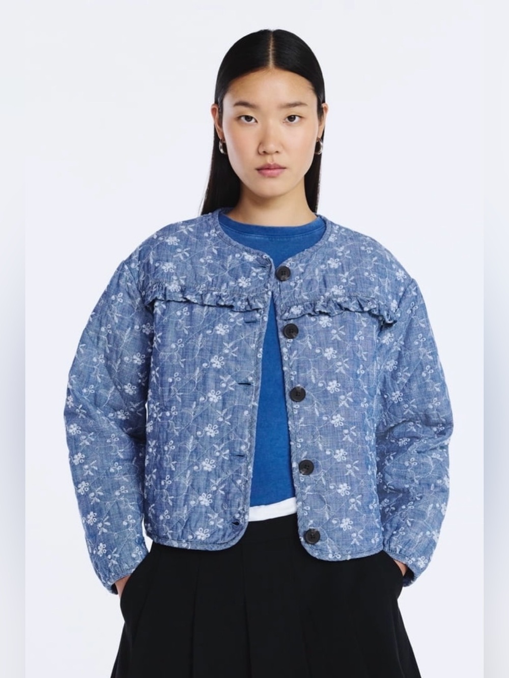 NWT Scoop Quilted Jacket